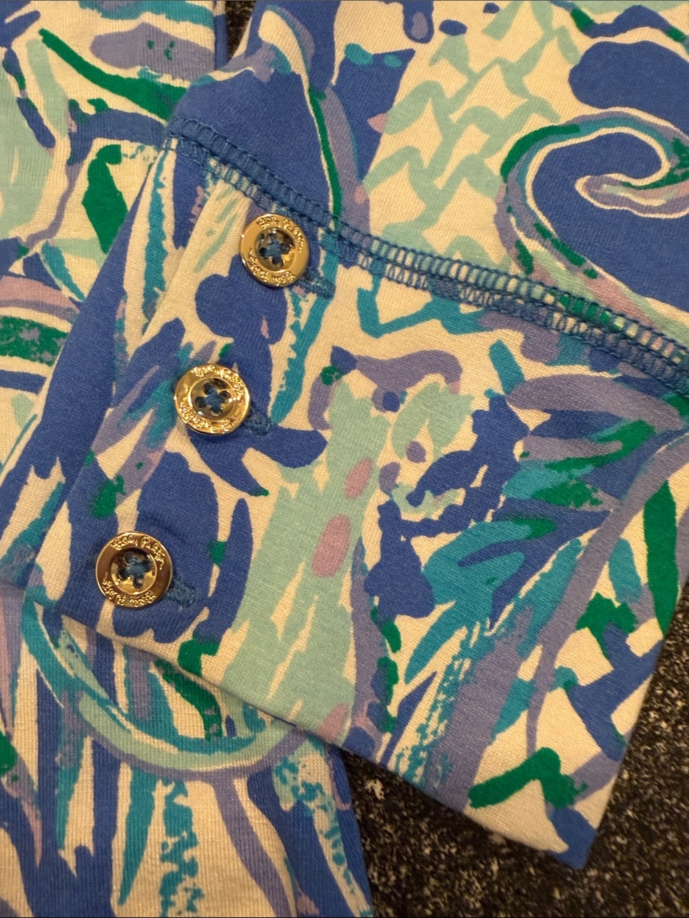 Lilly Pulitzer Jane Shift Dress in the Resort Canopy Chaos print - size Medium - Picture 7 of 8